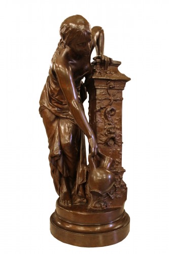 A la fontaine - Paul-Armand Bayard de la Vingtrie (1846-1900)