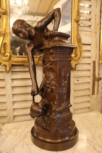A la fontaine - Paul-Armand Bayard de la Vingtrie (1846-1900) - Antiquités Thierry Martin