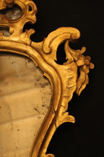 XVIIIe siècle - Série de quatre miroirs Italiens du XVIIIe siècle