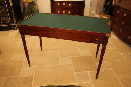 Mobilier Table à Jeux - Table tric trac en acajou, époque Louis XVI
