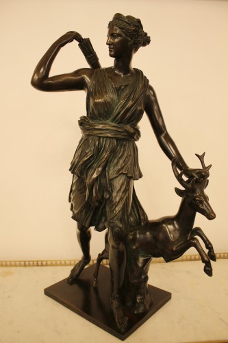 Diane Chasseresse, Barbedienne fondeur - Sculpture Style 