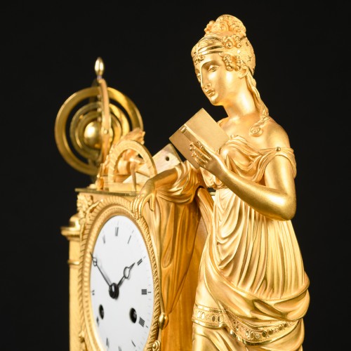 Pendule Empire, Allégorie de l’Astronomie - Apollo Art & Antiques