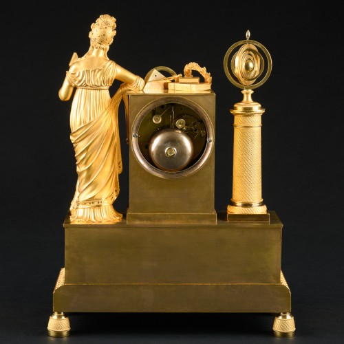 Antiquités - Allegorical Empire Clock, Allegory Of Astronomy