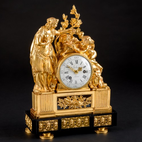 Louis XVI Mantel Clock “Altar Of Venus” Signed Jean-Gabriel Imbert - 