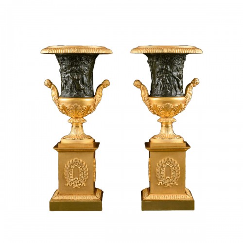 Paire de vases Empire