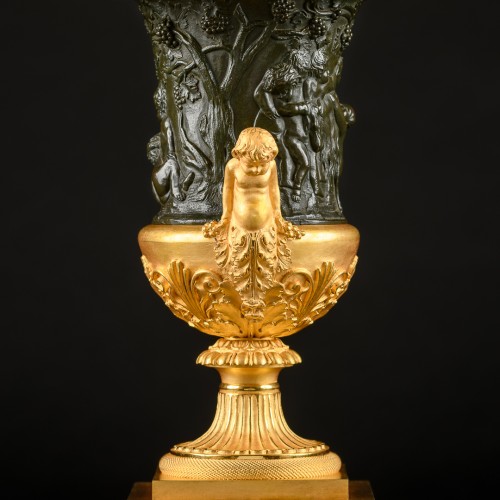 XIXe siècle - Paire de vases Empire