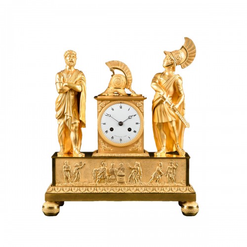 Mythological Empire Clock “Achilles And Agamemnon”