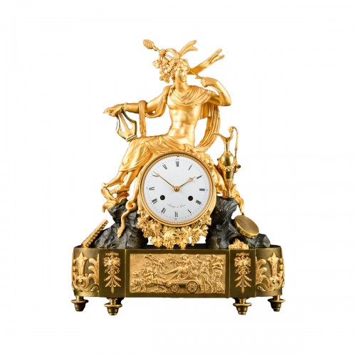 Directory Period Clock “Bacchus” Attributed To Pierre-Philippe Thomire