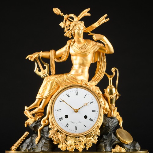Directory Period Clock “Bacchus” Attributed To Pierre-Philippe Thomire - Horology Style Directoire