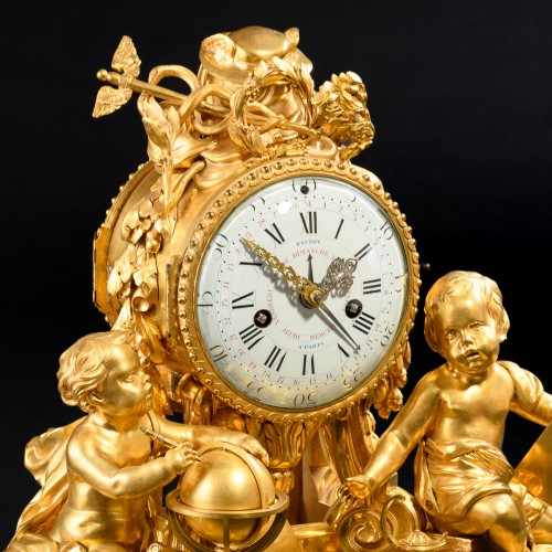 Louis XVI - Louis XVI “Allegory Of Science” Clock after a model by Lieutaud
