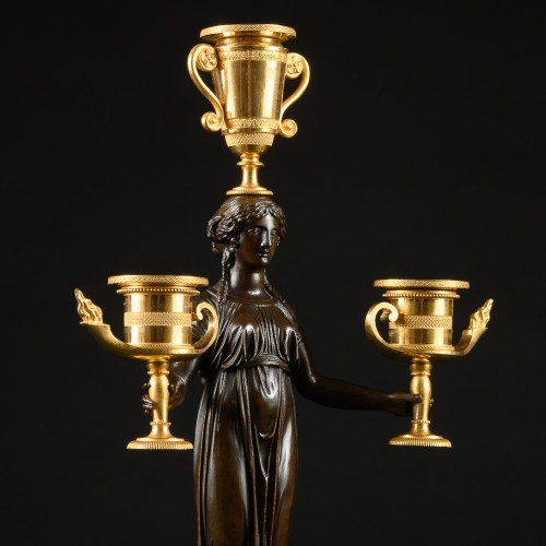 Paire de candélabre Empire - Empire