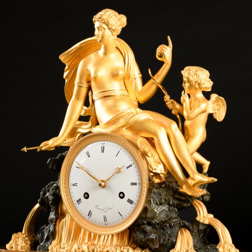 19th century - Empire Clock “The Judgement Of Paris”