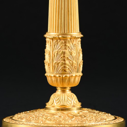 19th century - Pair Of Empire Candlesticks , model by Gérard-Jean Galle