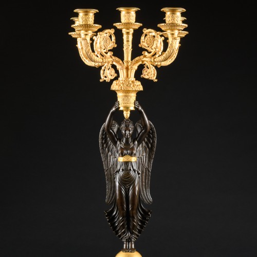 Pair Of Empire Candelabra - Model by P.P. Thomire - 