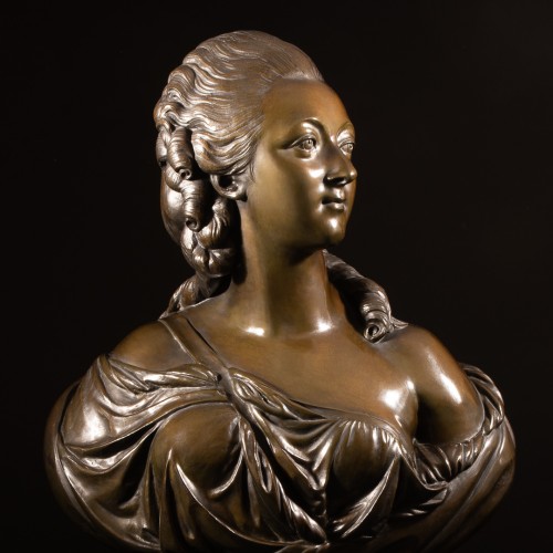 Madame Du Barry Signed Augustin Pajou (1730-1809) - Sculpture Style Napoléon III