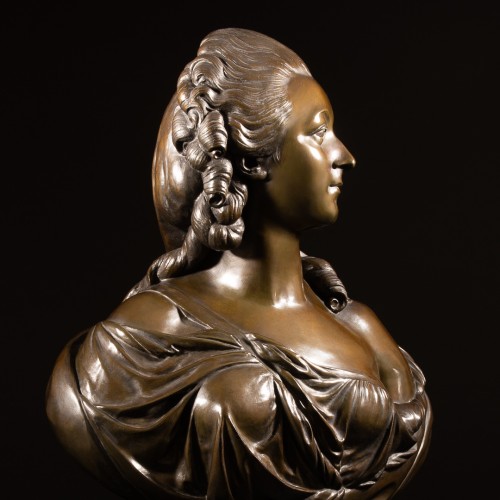 Madame Du Barry Signed Augustin Pajou (1730-1809) - 