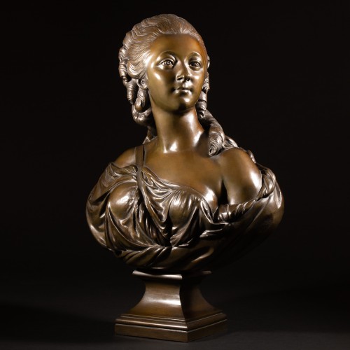 19th century - Madame Du Barry Signed Augustin Pajou (1730-1809)