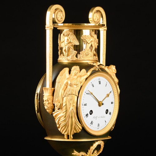 Empire - Empire Vase Clock “Allegory Of The Four Seasons”