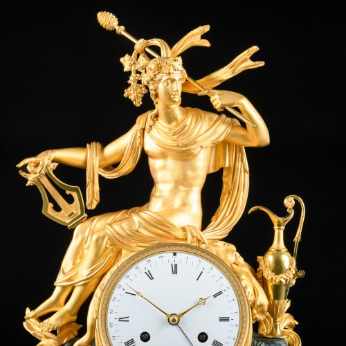Directory Period Clock “Bacchus” Attributed To Pierre-Philippe Thomire - Horology Style Directoire