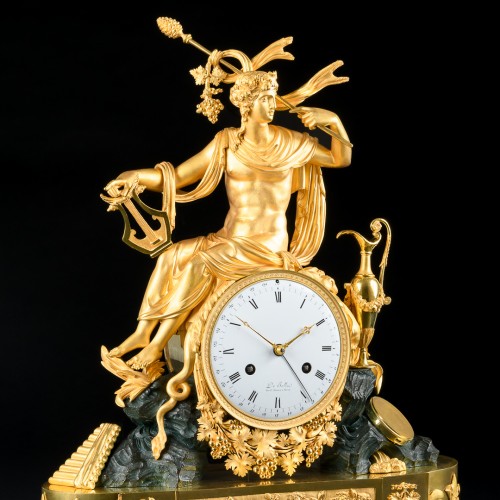 Antiquités - Directory Period Clock “Bacchus” Attributed To Pierre-Philippe Thomire