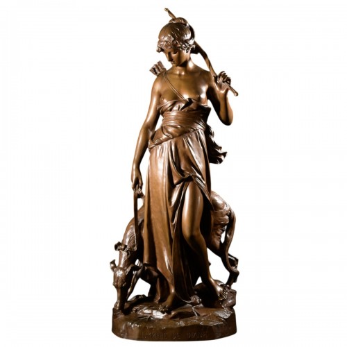 Nymph Of Diana - Eugène Antoine Aizelin (1821-1902)