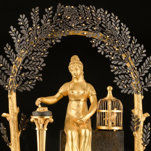 Directory period clock “Joséphine” attributed to Jean-Simon Deverberie - Directoire