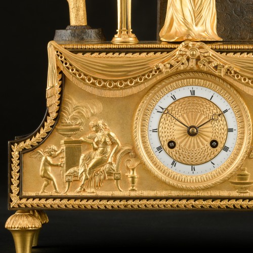 Directoire - Directory period clock “Joséphine” attributed to Jean-Simon Deverberie
