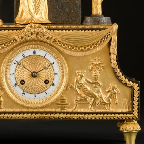 Antiquités - Directory period clock “Joséphine” attributed to Jean-Simon Deverberie