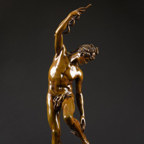 Le Depart d&#039;HermÈs - Raymond Sudre  (1870-1962) - Sculpture Style 