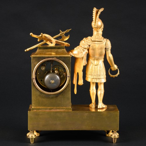 Empire - Historical Empire Clock With Alexander The Great 