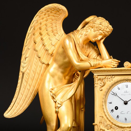 Empire - Empire Clock “Génie Inspired By Athena” By Ledure &amp; Rabiat