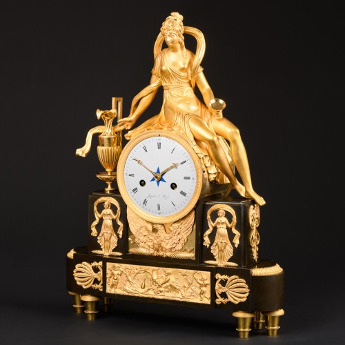 Mythological Clock “Hebe Cup Bearer” Directory Period 1795-1799 - Directoire