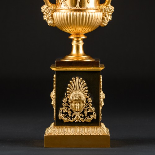 Paire de vases Empire Médicis signé Claude François Rabiat (1756-1815) - Empire