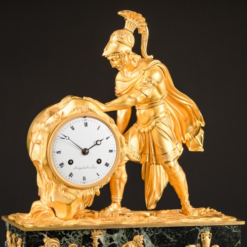Empire Clock “Return Of Odysseus” Armingaud L’ainé a Paris - Empire