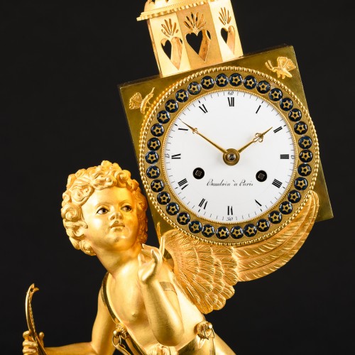 Horlogerie Pendule - Pendule Empire “La Lanterne Magique”