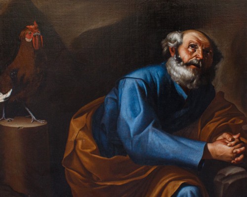 Cesare Fracanzano (1605 – 1651/52) - Saint Peter penitent