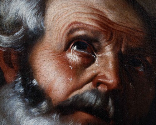 Paintings & Drawings  - Cesare Fracanzano (1605 – 1651/52) - Saint Peter penitent