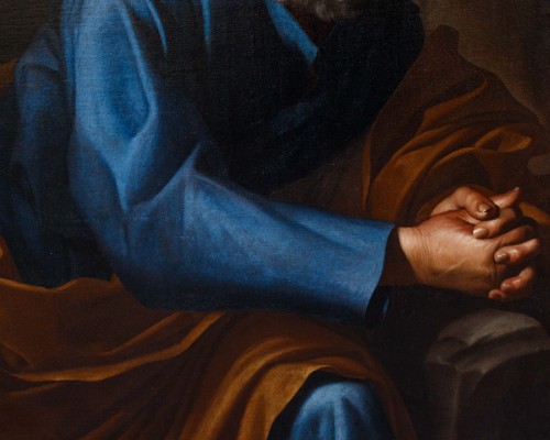 Cesare Fracanzano (1605 – 1651/52) - Saint Peter penitent - 