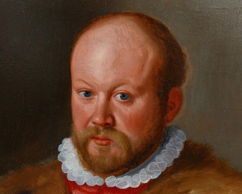 Santi di Tito (1536 - 1603) - Portrait of Domenico di Lorenzo Passerini - Paintings & Drawings Style 