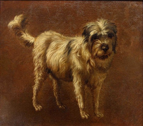 17th century - Francesco Londonio (1723 – 1783) - Portrait of a Small Dog