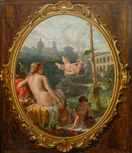 Late 19th Century, French School - Allegory of Progress