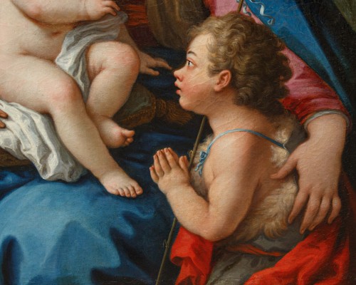 Paolo De Matteis (1662 – 1728)  - Holy Family  - Paintings & Drawings Style 