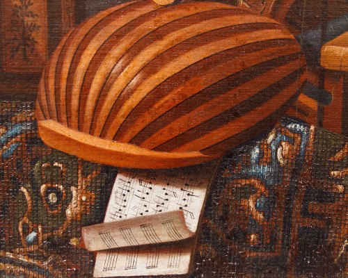 Cercle de Bonaventura Bettera (1663 – après 1718) - Nature morte - Tableaux et dessins Style 