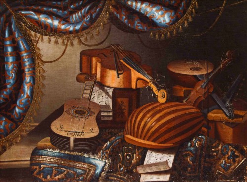 Antiquités - Cercle de Bonaventura Bettera (1663 – après 1718) - Nature morte