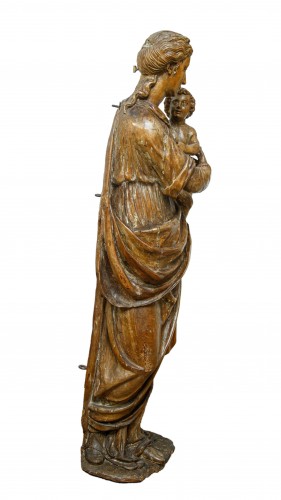 Sculpture  - Lombardy, second half of the 16th century, Madonna and Child