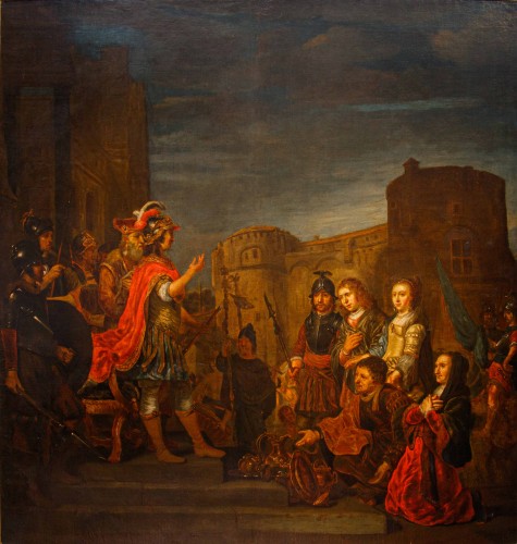 Gerbrand van den Eeckhout (1621–1674), The Continence of Scipio - Paintings & Drawings Style 
