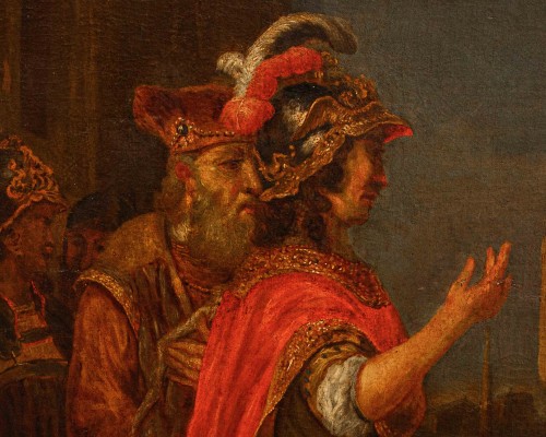 Gerbrand van den Eeckhout (1621–1674), The Continence of Scipio - 