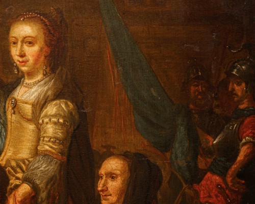 Antiquités - Gerbrand van den Eeckhout (1621–1674), The Continence of Scipio
