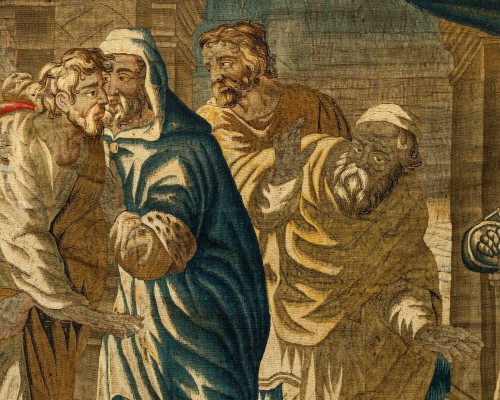 Tapestry & Carpet  - Aubusson Manufactory, late 16th century, Tapestry depicting Moses and Aaron