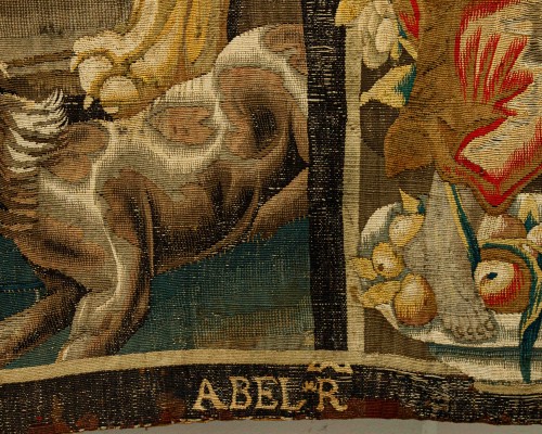 <= 16th century - Aubusson Manufactory, late 16th century, Tapestry depicting Moses and Aaron